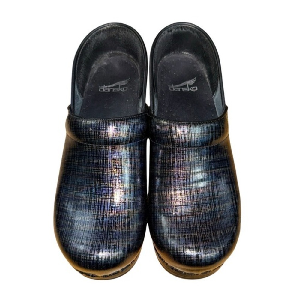 Dansko Professional Clogs Womens 7.5-8/38 Pre-Owned Clogs Metallic Iridescent